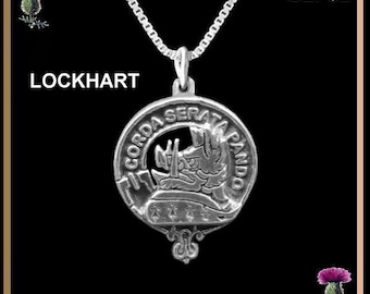 Lockhart Clan Crest Schotse hanger CLP02