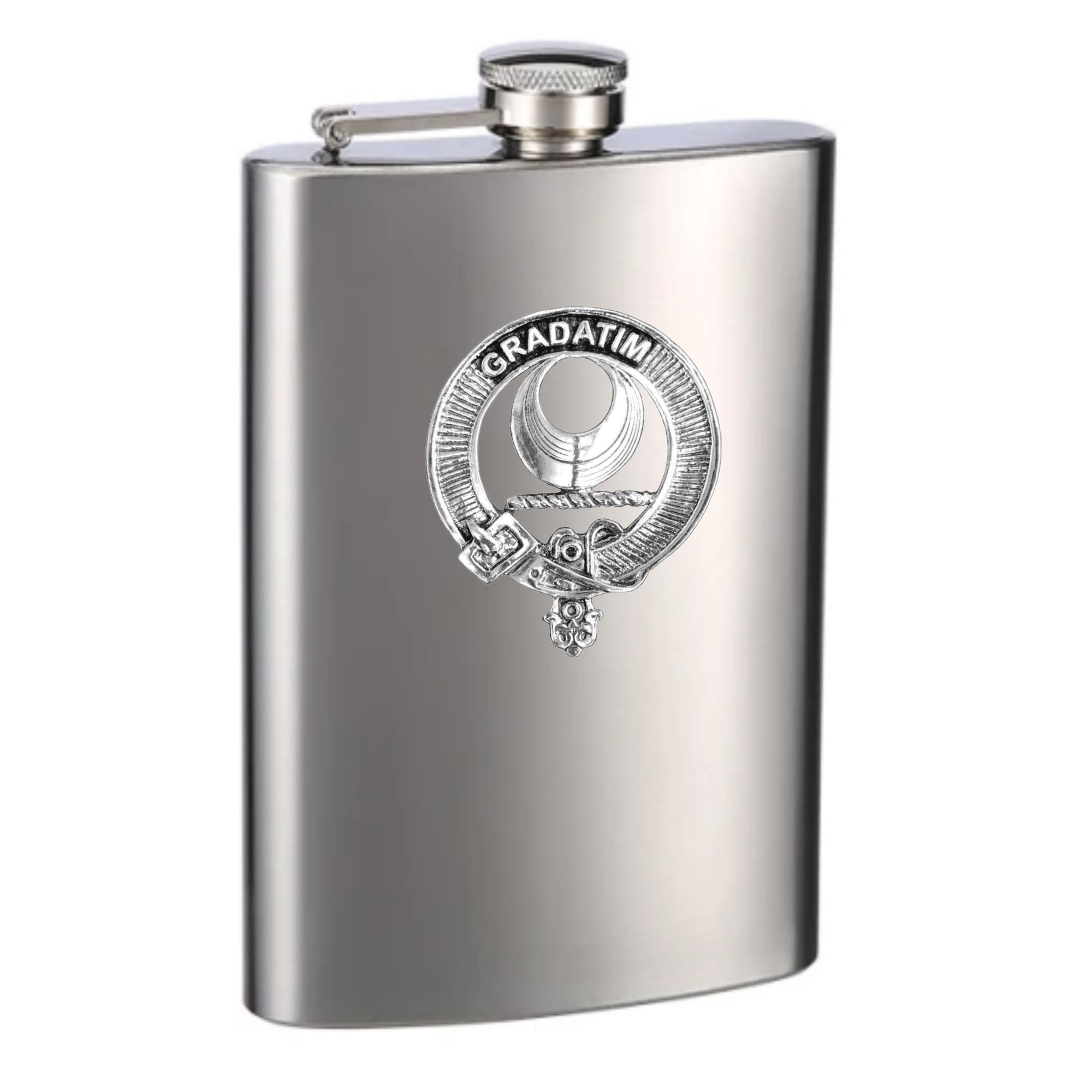 8oz With a Great Mustache Comes Great Responsibility v4 Stainless Steel Flask 8oz With a Great Mustache Comes Great Responsibility v4 Stainless Steel Flask