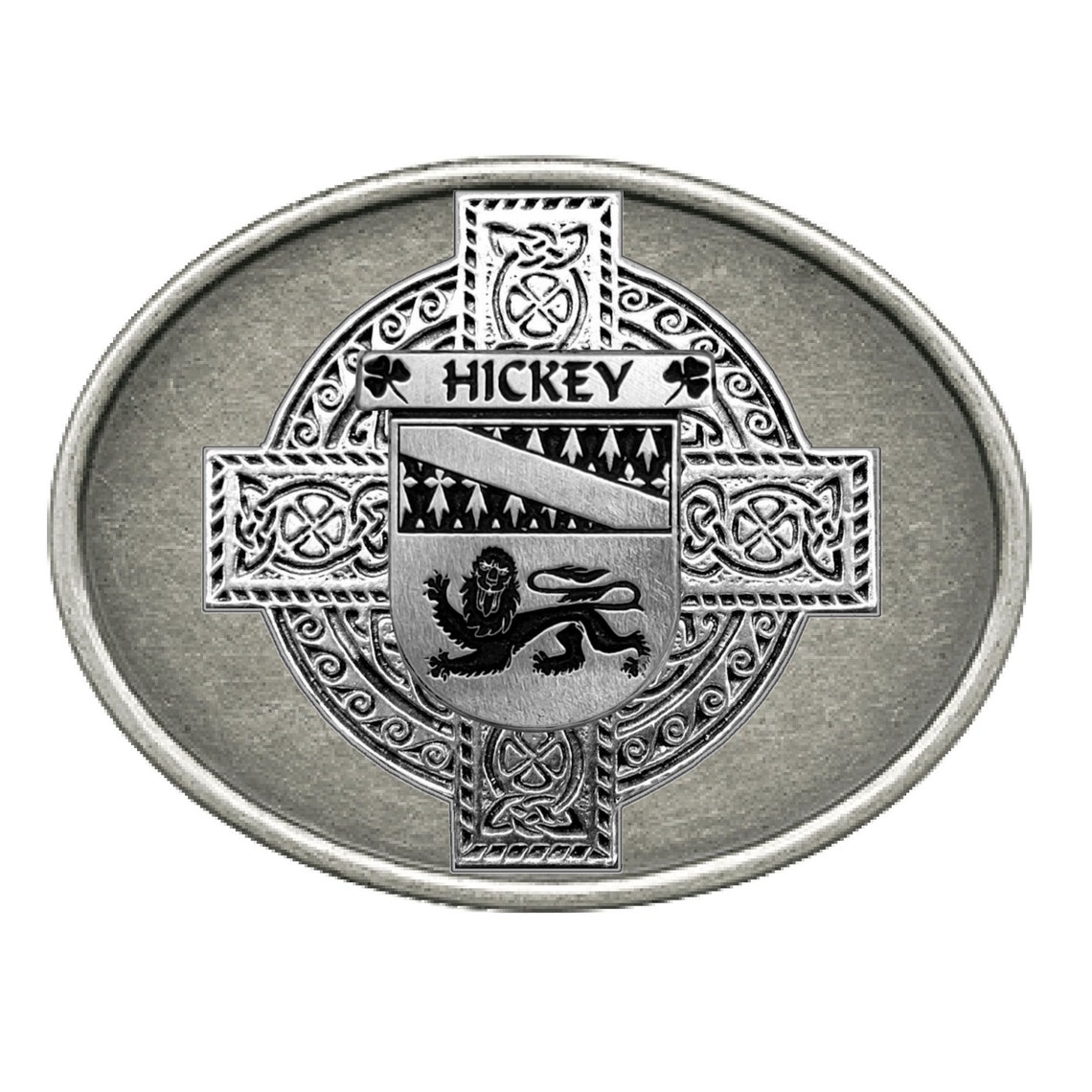 Hickey Irish Coat of Arms Regular Buckle - Etsy