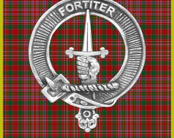 Macalister Scottish Clan Pin Badge 