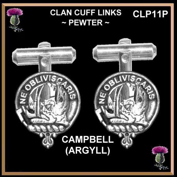 MACKINTOSH SCOTTISH CLAN TARTAN MEN’S CUFFLINKS TIE SLIDE SET GIFT ENGRAVING