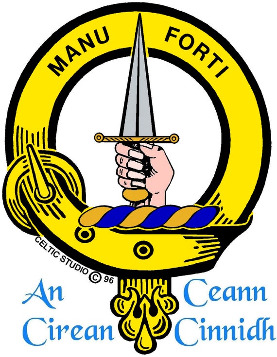 Mackay Scottish Small Clan Kilt Pin CKP01 UK