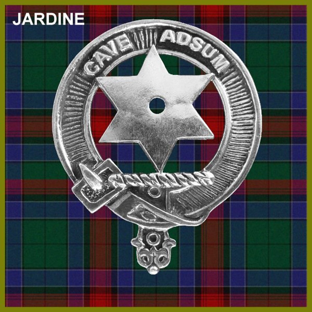 Jardine Tartan Crest Classic Cap