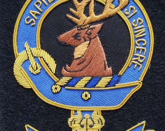 Davidson Scottish Clan Embroidered Crest