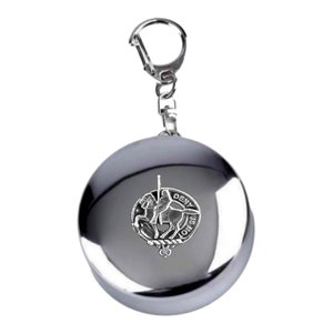 Thompson Scottish Clan Crest Folding Cup Key Chain image 1