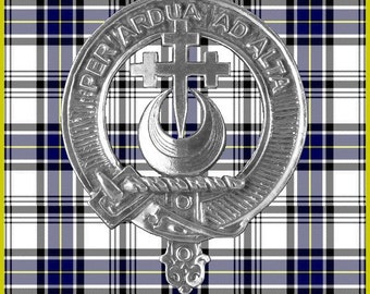 Hannay Clan Crest Scottish Cap Badge CB02