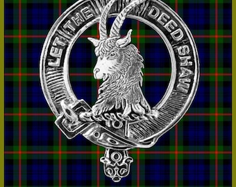 Fleming Clan Crest Scottish Cap Badge CB02