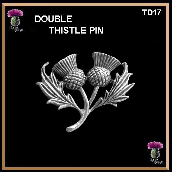 Scottish Thistle Flower Laser Engraved Powder Coated 20oz Double Walle –  Thistle & Stitch