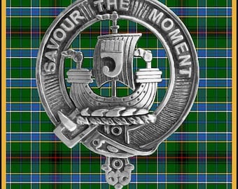 Duncan Sketraw Clan Crest Scottish Cap Badge CB02
