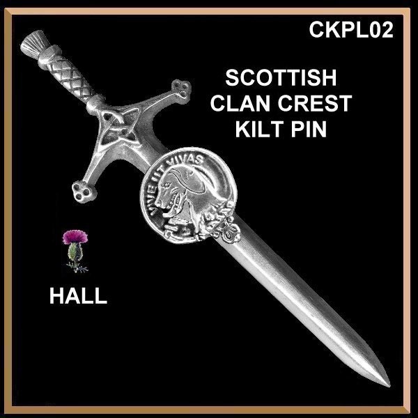 Scottish Clan Crest Kilt Pin - Scottish Kilt Pins - Pins for Kilt 