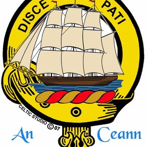 Duncan Clan Crest Scottish Cap Badge CB02 image 2
