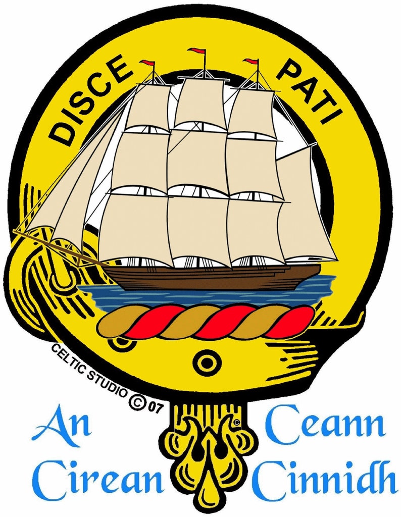 Duncan Clan Crest Scottish Cap Badge CB02 image 2