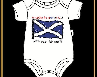America - Scottish Parts Baby Jumper