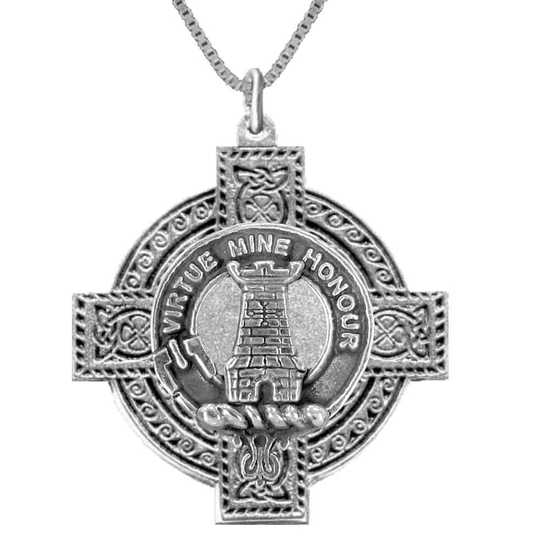 Maclean Cross Maclean Clan Crest Celtic Cross Pendant Scottish ~ CLP04 - Etsy