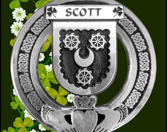 Odznaka herbowa Scott Irish Claddagh