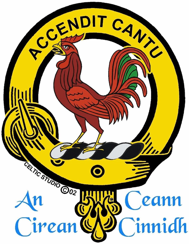 Cockburn Scottish Clan Crest Badge Dress Fur Sporran