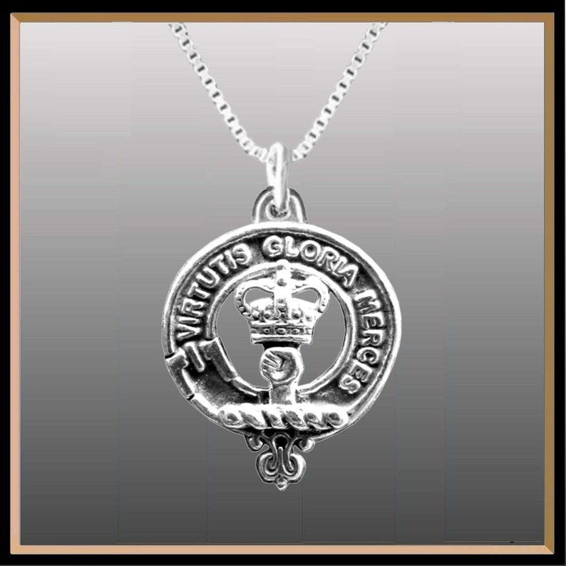 Robertson Clan Crest Scottish Pendant CLP02 Etsy