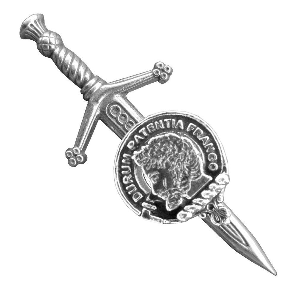 Celtic Dog Kilt Pin, Scottish Jewelry, Irish Kilt Pin, Tartan Pin