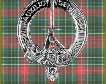 Muirhead Clan Crest Scottish Cap Badge CB02