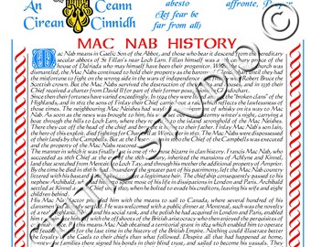 Histoire du clan écossais MacNab