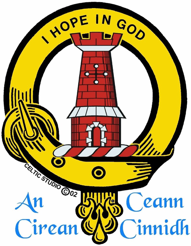 MacNaughton Scottish Clan Crest Baby Jumper