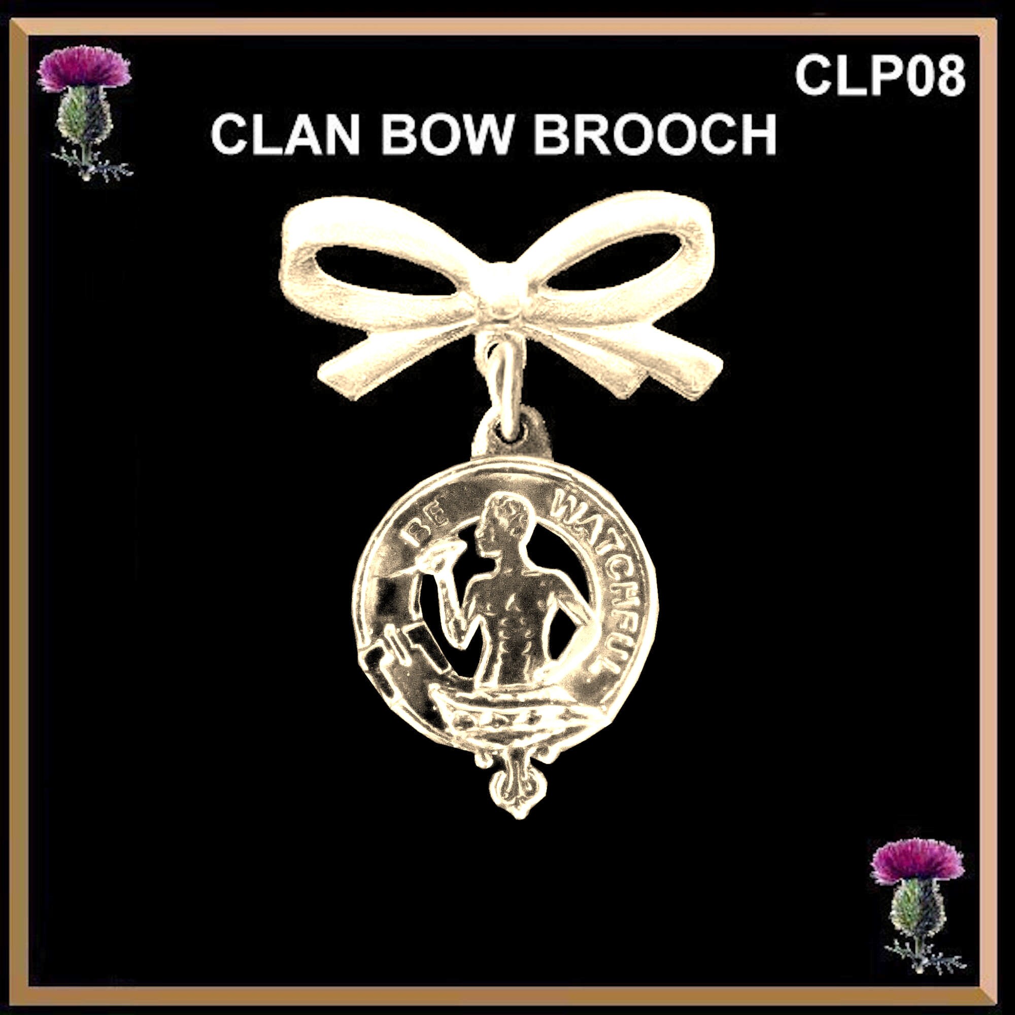 ダロック スコットランド氏族の弓ブローチ - Etsy 日本