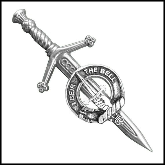 Bell Scottish Small Clan Kilt Pin CKP01 Etsy