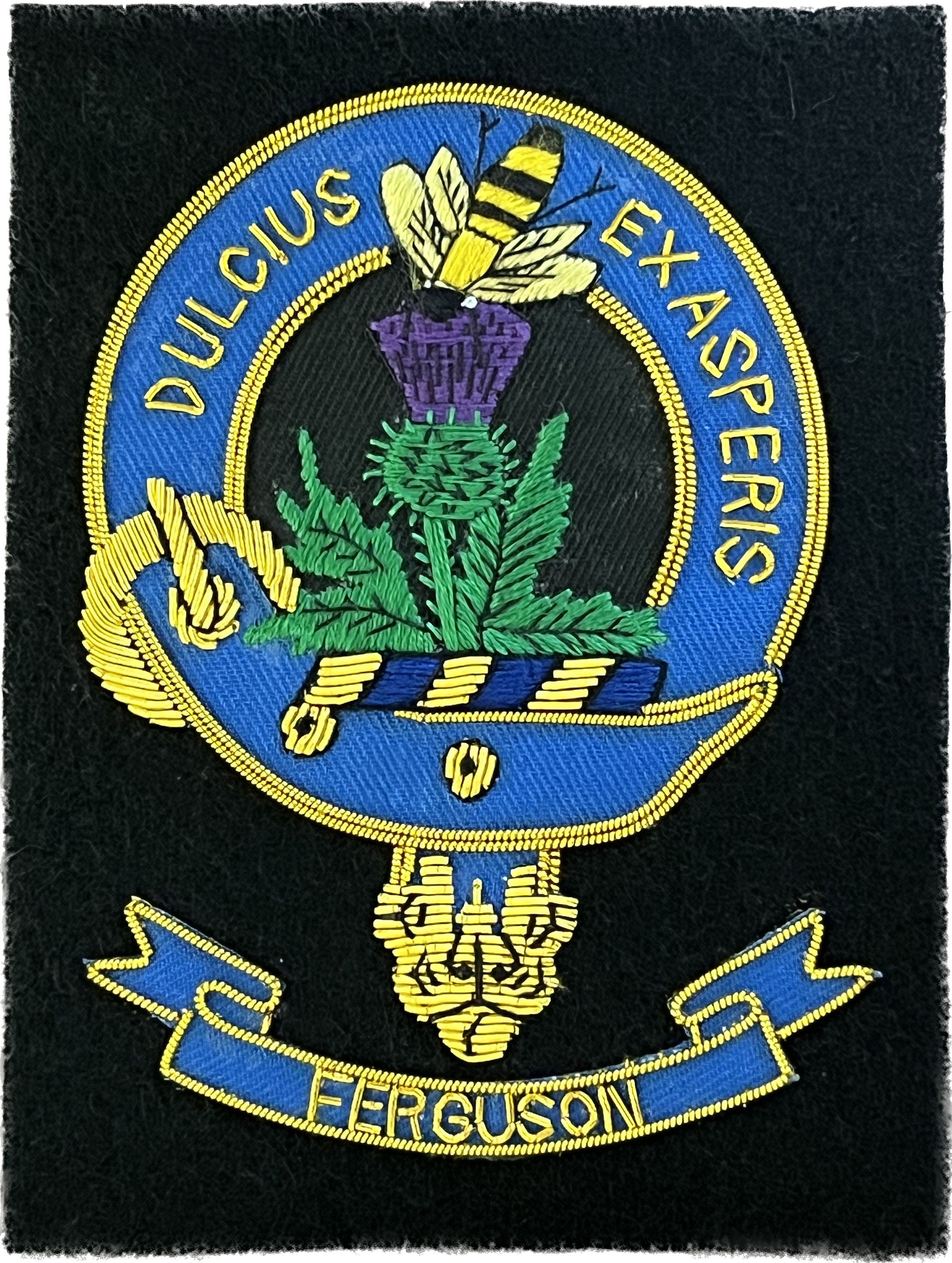 Ferguson Scottish Clan Embroidered Crest UK