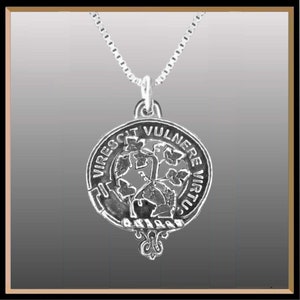 Burnett Clan Crest Scottish Pendant CLP02 image 2