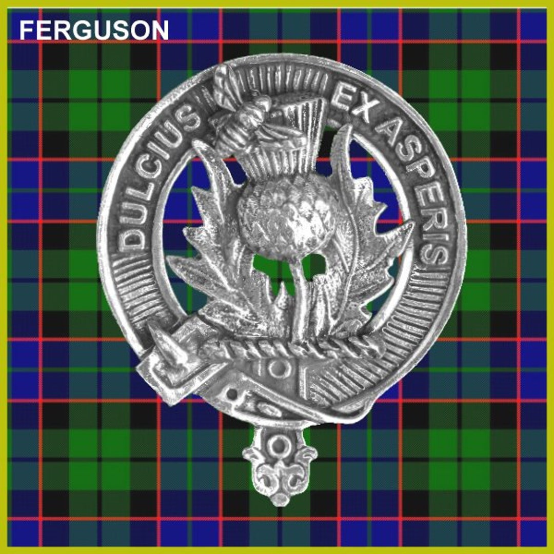Ferguson Clan Crest Scottish Cap Badge CB02