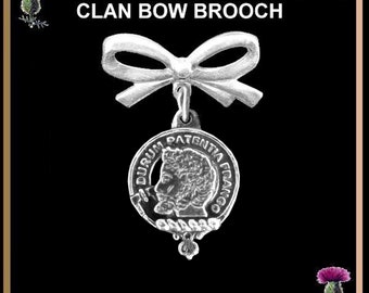 Muir Scottish Clan Bow Brooch