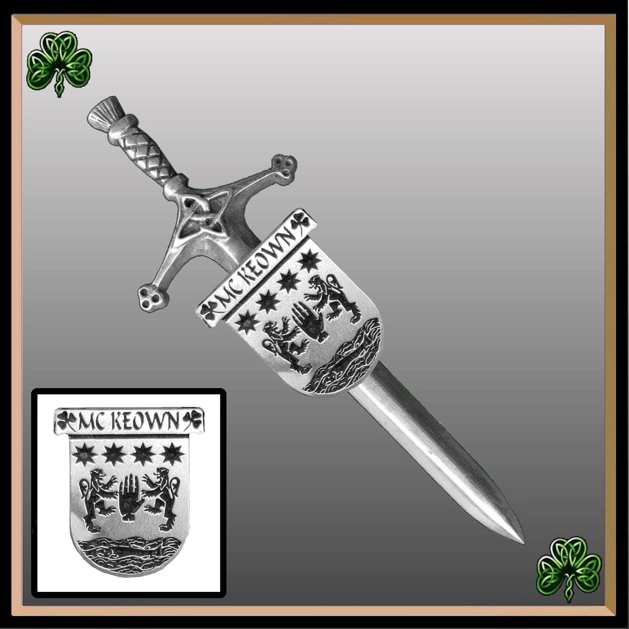 Mckeown Irish Coat Of Arms Shield Kilt Pin Islkp Etsy
