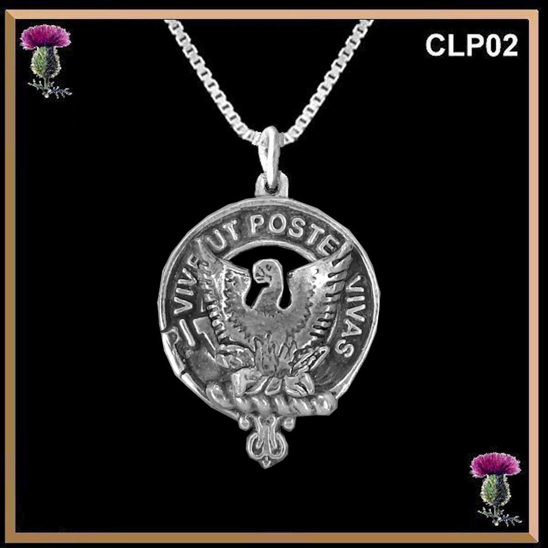 Johnston Caskieben Clan Crest Scottish Pendant CLP02 - Etsy