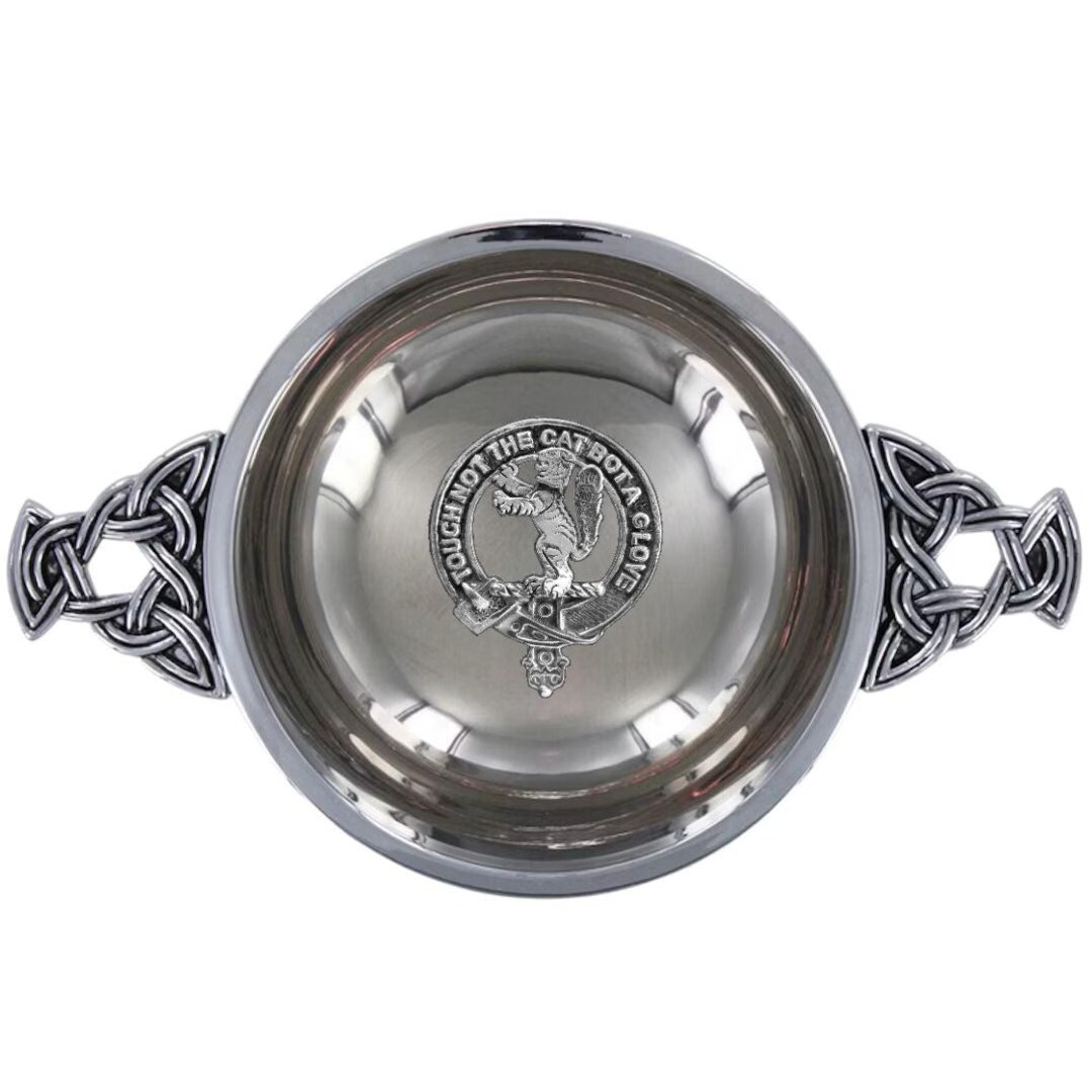 Chattan Family Clan Crest Quaich - CBQ1 - Etsy