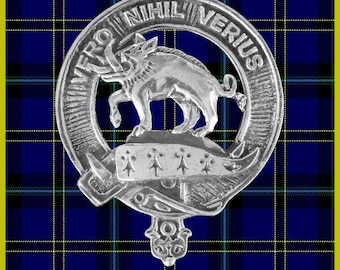 Weir Clan Crest Scottish Cap Badge CB02