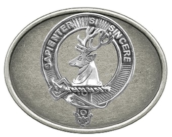 Davidson Clan Crest Regular Buckle