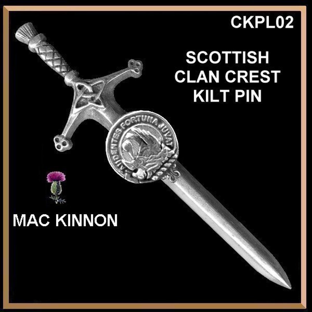 Mackinnon Clan Crest Kilt Pin, Scottish Pin CKP02 Etsy