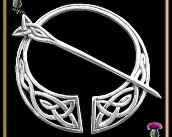 Scottish Penannular Brooch, Glenfinnan Cloak Pin