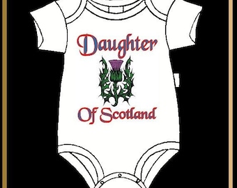 Scottish Baby Jumper Infant Bodysuit - Daughter of Scotland