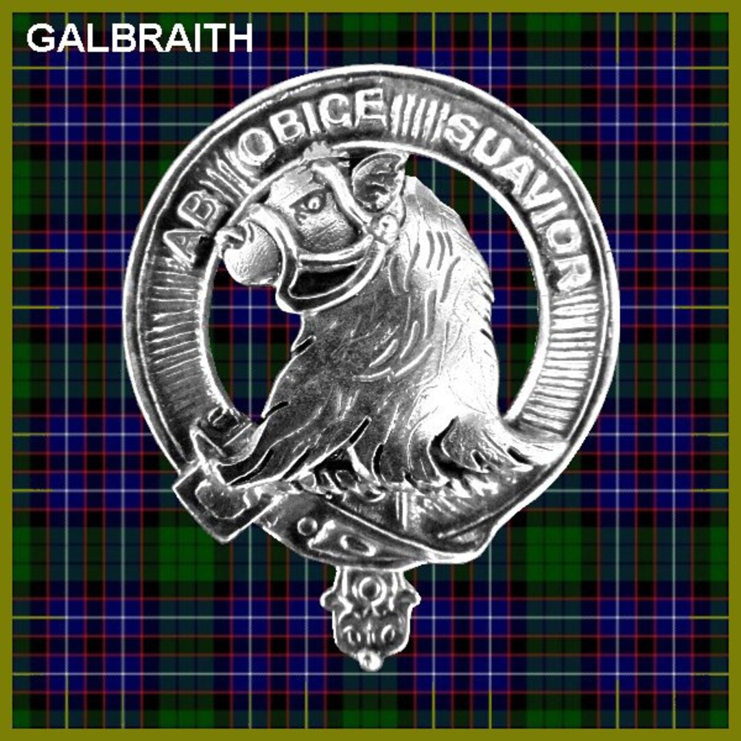 Galbraith Clan Crest Scottish Cap Badge CB02 Etsy