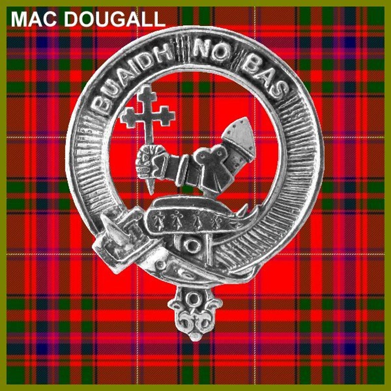 Macdougall Clan Crest Scottish Cap Badge CB02 Etsy Canada