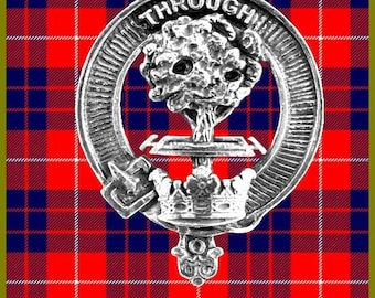 Hamilton Clan Crest Scottish Cap Badge CB02