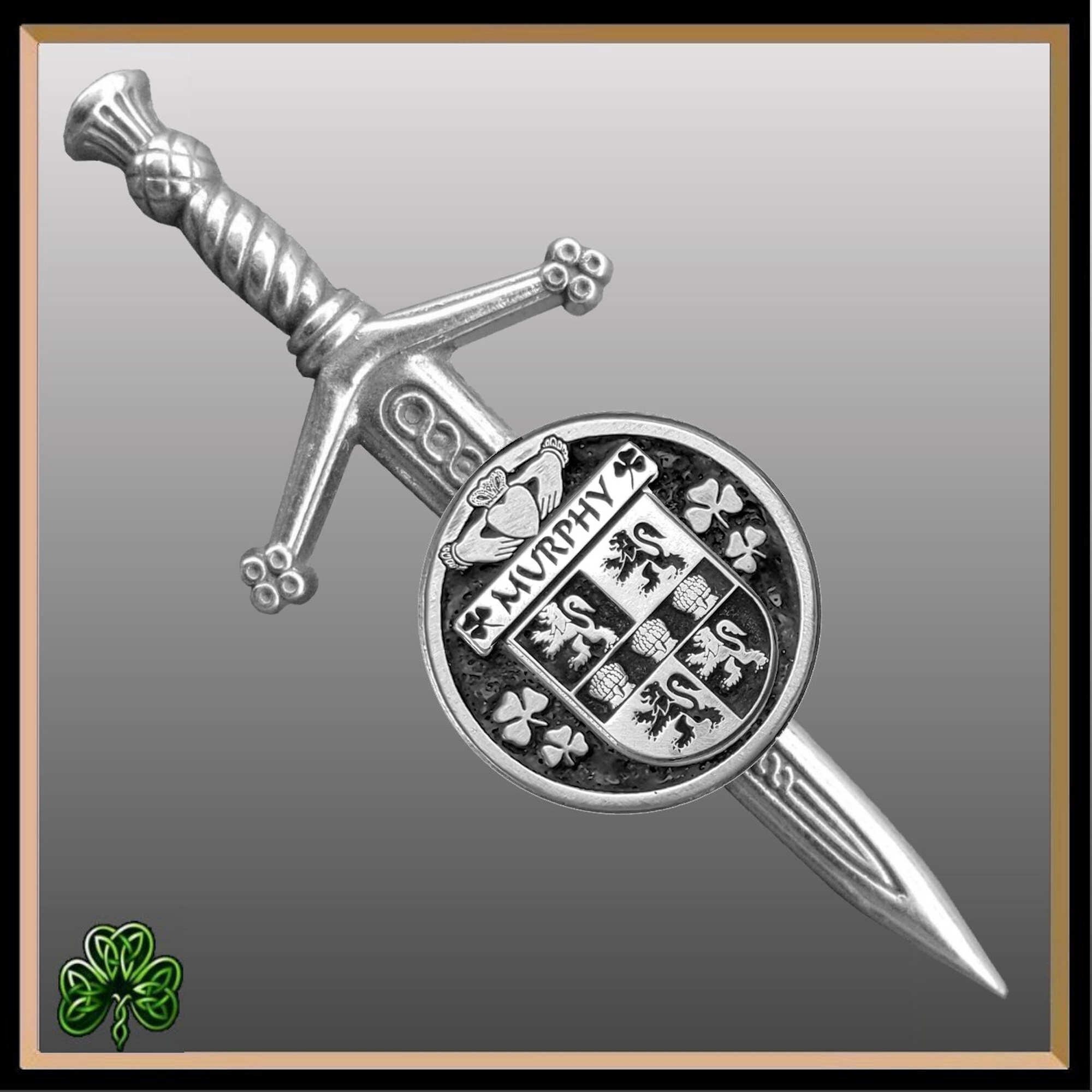 Murphy Irish Small Disk Kilt Pin ~ ISKP01