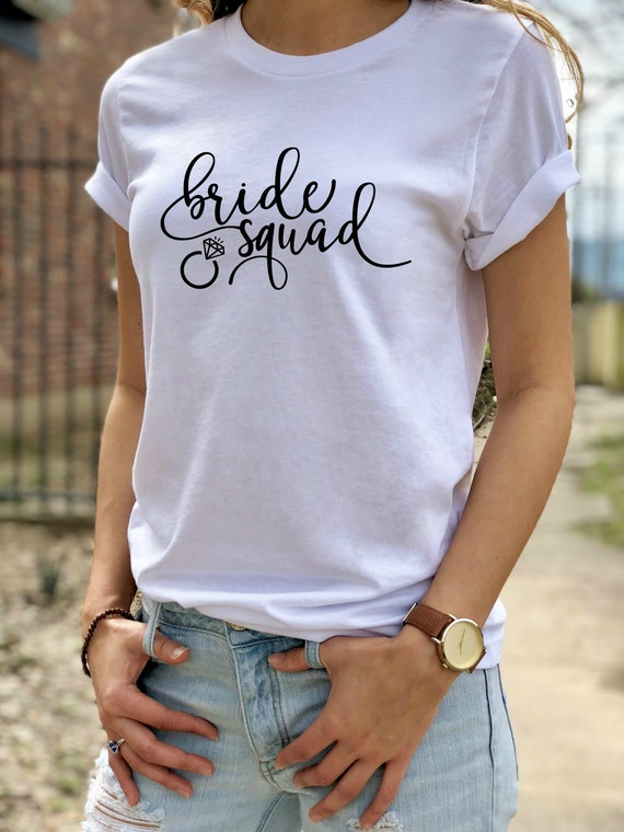 bride squad clothing