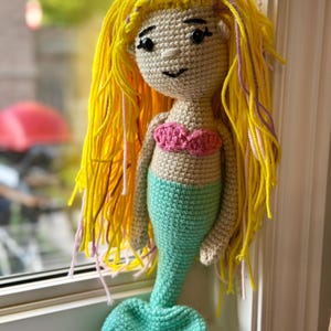 Handmade Crochet Mermaid Plush
