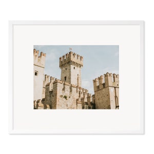 Lago Di Garda Fine Art Photographic Print Matted Frame