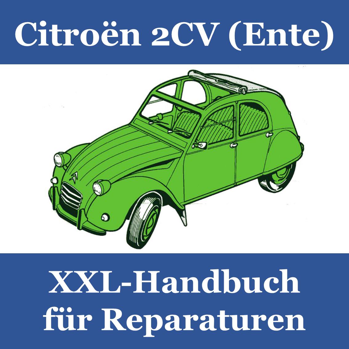 CITROËN 2CV, AMI & DYANE オーナーズマニュアルシトロエン 2CV
