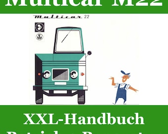 XXLマニュアルMulticar M22：操作手順書+修理マニュアル+配線図#すべての文書はチェコ語/チェコ語です