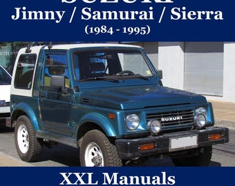SUZUKI Jimny / Samurai / Sierra SJ413 JA51 # XXL Workshop Manual