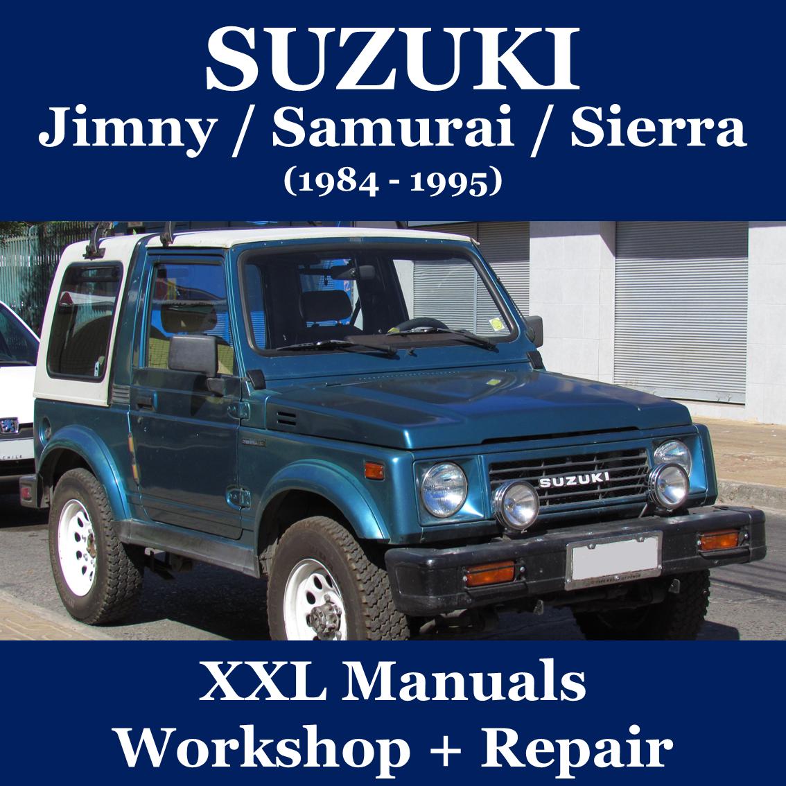 SUZUKI Jimny / Samurai / Sierra SJ413 JA51 # XXL Workshop Manual